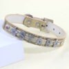 Personalized Name Pet Charms Rhinestone DIY Pet Collar