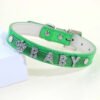 Personalized Name Pet Charms Rhinestone DIY Pet Collar