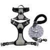 8 Colorful Medium and Large-sized Dog Harness & Leash Set