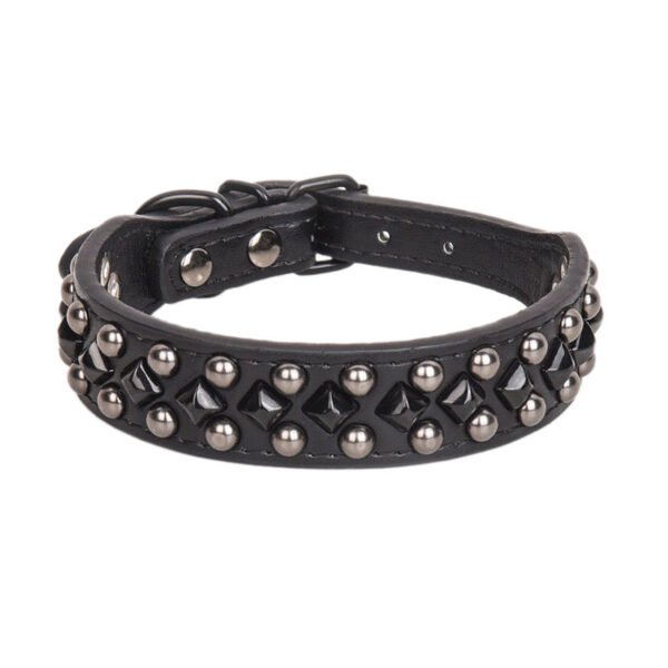 45 Large & Medium Bite-proof Rivet Dog Collar