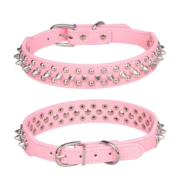 56 (4) Bite-proof Rivet Dog Collar