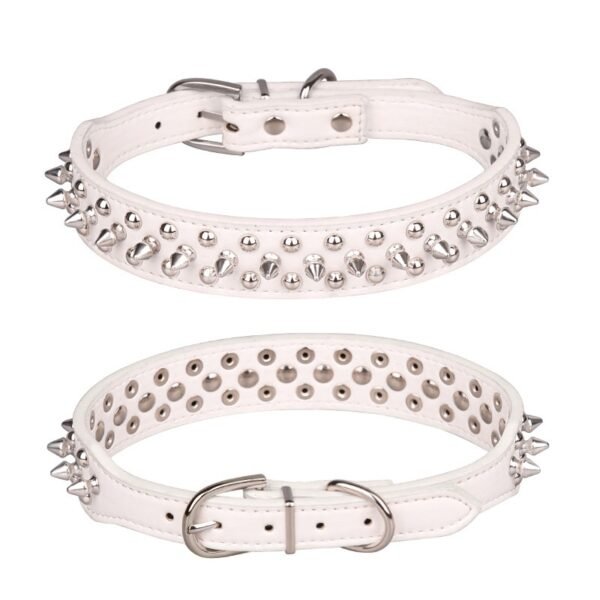 56 (7) Bite-proof Rivet Dog Collar