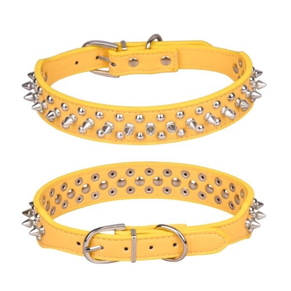 56 (9) Bite-proof Rivet Dog Collar