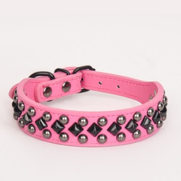 78 (1) Large & Medium Bite-proof Rivet Dog Collar