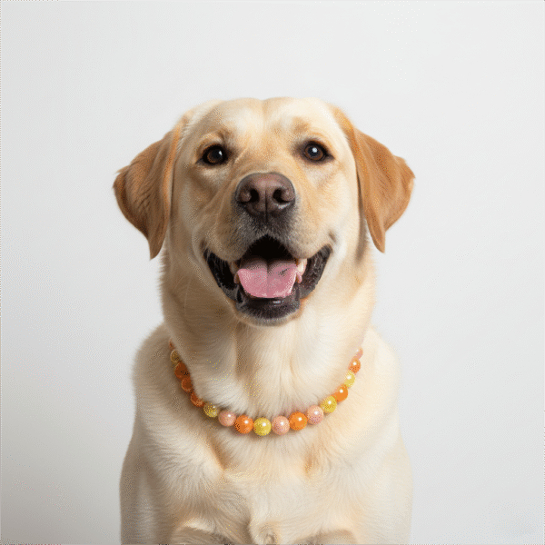 uuu Personalized DIY Colorful Pet Bead Collar