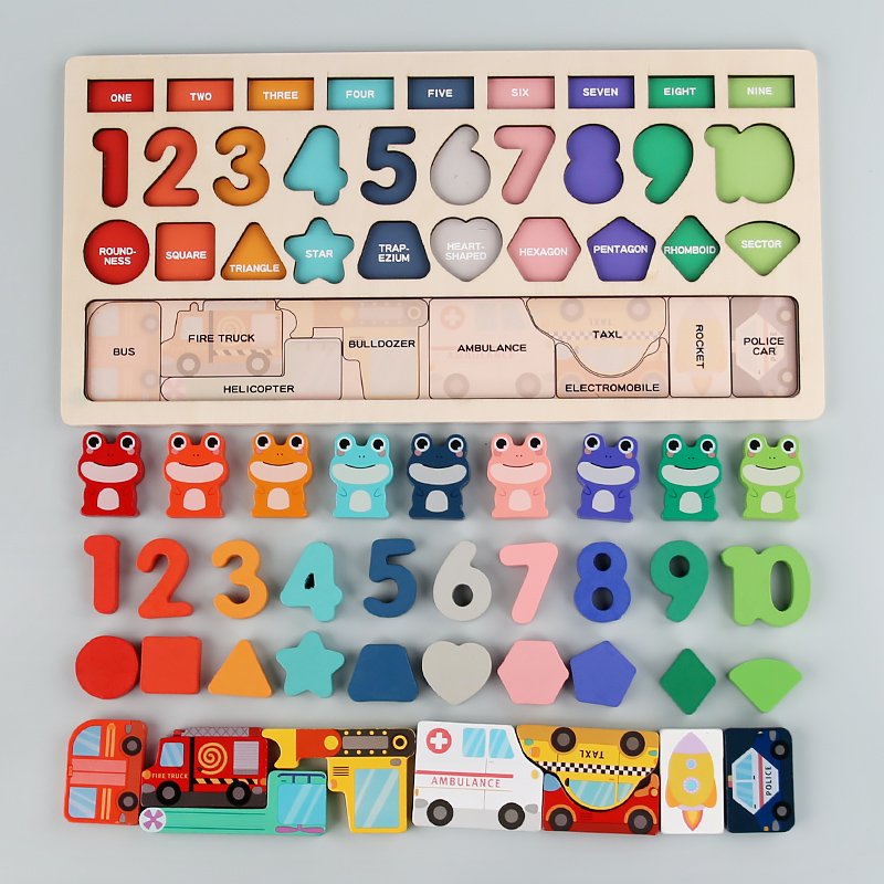 (4-in-1) Multi-functional Dog Mole Game (Musical Version)