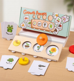 Natural cognition 12pcs digital trains