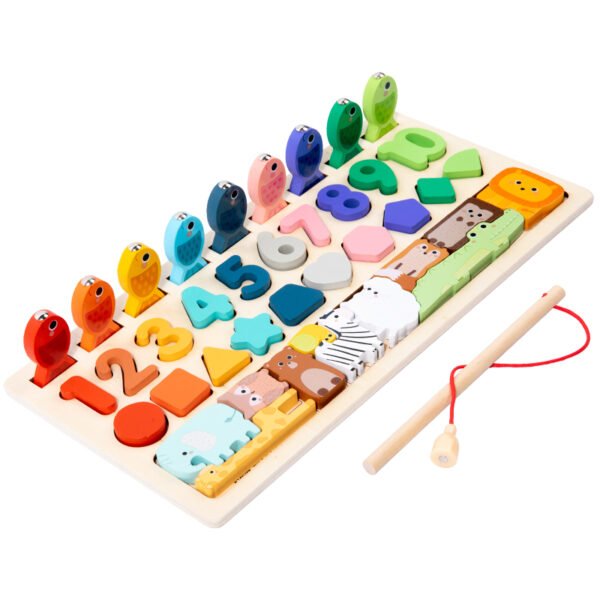 10 4-in-1 Fishing Educational Toys