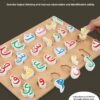 5 ArabicLetters Alphabet Puzzle