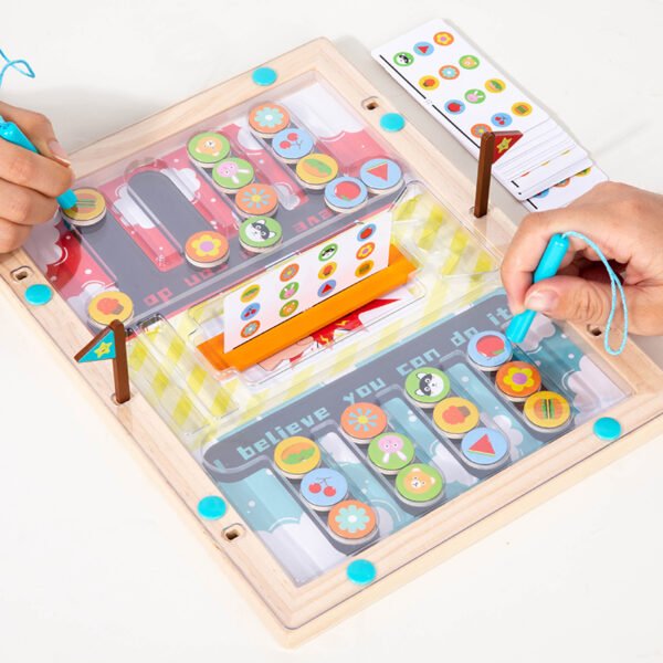 8 Four Color Bead Maze