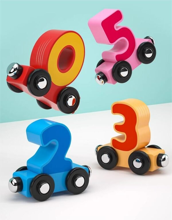 12pcs digital trains