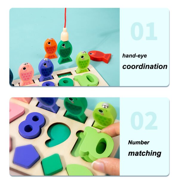 fish8 4-in-1 Fishing Educational Toys