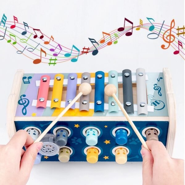 (4-in-1) Multi-functional Dog Mole Game (Musical Version)