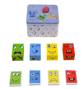 大号变脸 Face change Cube Matching Puzzle