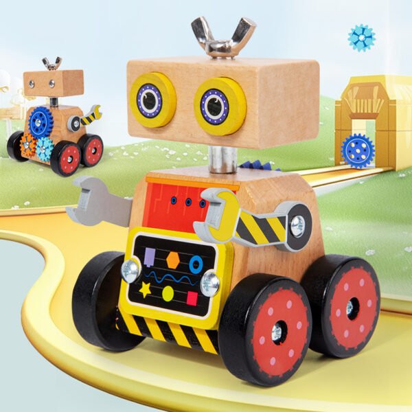Robot Building Block Car
