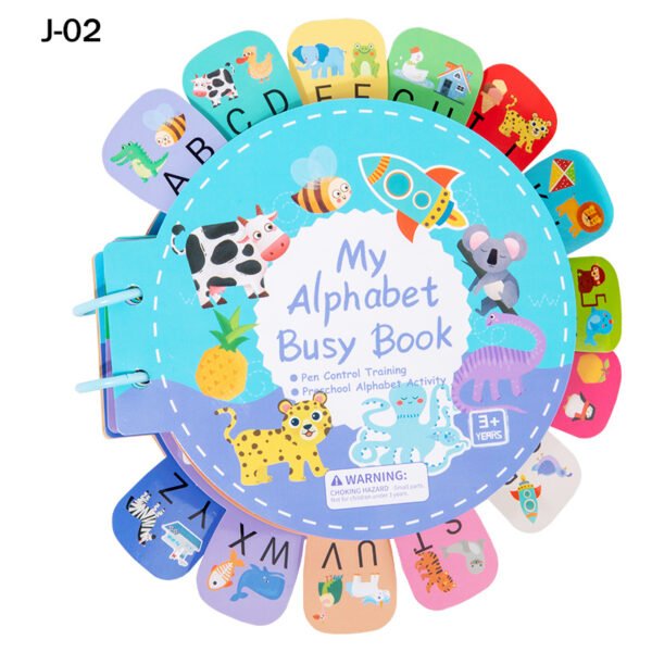 Alphabet busy book