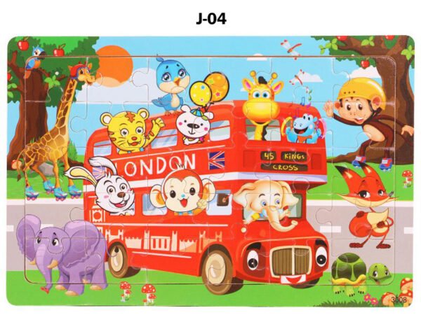 30-Piece Wooden Puzzle