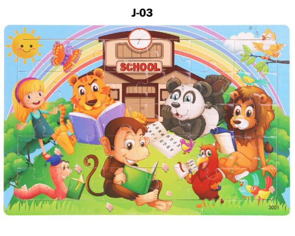 30-Piece Wooden Puzzle