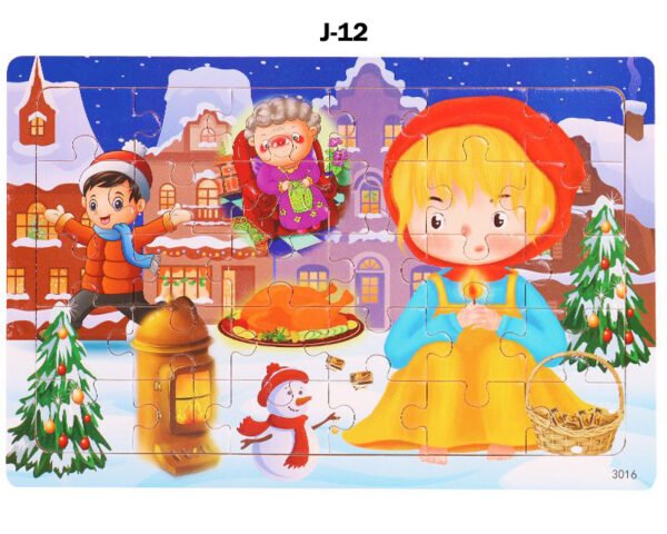 30-Piece Wooden Puzzle