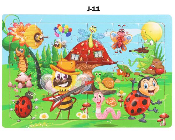 30-Piece Wooden Puzzle