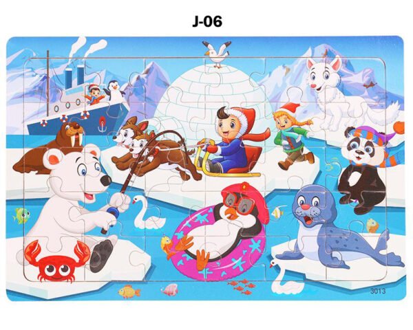 30-Piece Wooden Puzzle