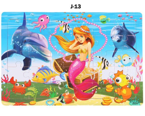 30-Piece Wooden Puzzle